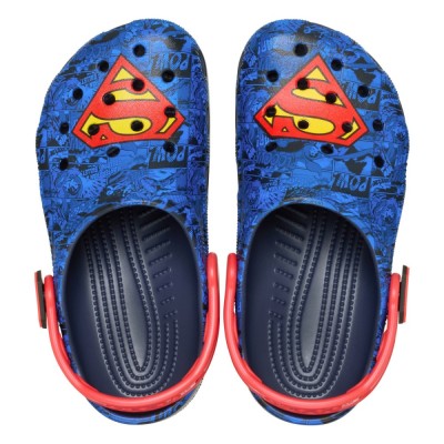 Saboti Crocs Classic Superman Clog Kids Multicolor - Multi foto