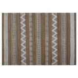 Covor Boho Alb Maro 140x200 cm ESPRIT Antiderapant Poliester Iuta Lana