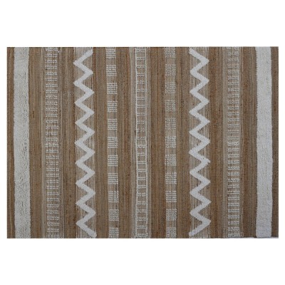 Covor Home ESPRIT Alb Maro Boho 140 x 200 x 1 cm foto
