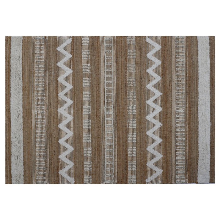 Covor Home ESPRIT Alb Maro Boho 140 x 200 x 1 cm