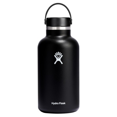Sticla termos, inox, 1,9L, &amp;quot;Wide Mouth&amp;quot;, Black - Hydro Flask foto
