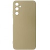 Husa tip capac spate silicon TPU Matte kaki deschis pentru Samsung Galaxy A05s