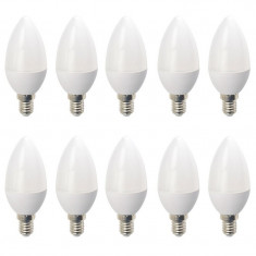 Set 10 Becuri LED Drimus E14 6W lumina rece DL 6062 foto