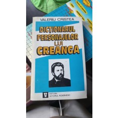 Valeriu Cristea - Dictionarul personajelor lui Creanga