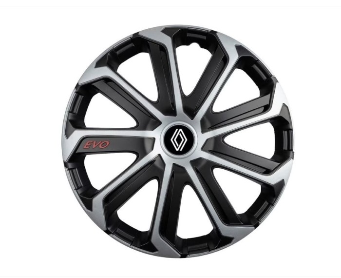 Set 4 Capace Roti Evo R16, pentru Renault Nou