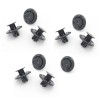 Set 10 clema fixare plastic Honda Civic, Cr-V (Rw), Hr-V (Ru), Jazz/Fit, sub scut sasiu, Rapid