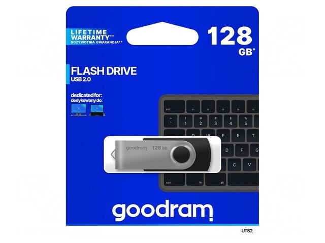 Memorie USB 2.0 128GB neagră