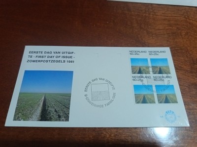 FDC Olanda 1981 foto