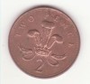 Marea Britanie 2 Pence 2000- Elizabeth II 4th portrait; magnetic, Europa