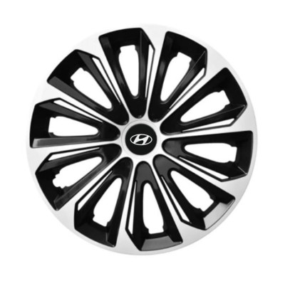 Set 4 capace roti Extra strong silver R15 pentru gama auto Hyundai foto