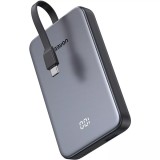 Baterie Externa UGREEN 10000mAh 20W PD+QC Gri 2x USB-C 1x USB-A