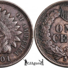 1901, 1 cent ( Indian Head Cent ) - Statele Unite ale Americii