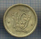 AX 1121 MONEDA - SUEDIA - 10 KRONOR -ANUL 2002 -STAREA CARE SE VEDE