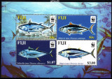 FIJI 2004, Fauna, WWF, serie neuzată, MNH, Nestampilat