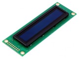 Afișaj OLED alfanumeric 20x2 116x37mm albă 16 pini