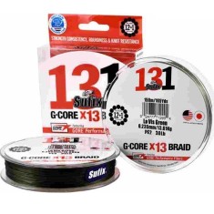 FIR TEXTIL SUFIX 131 G-CORE X13 BRAID LO VIS GREEN 150M 0.148mm 8.10kg