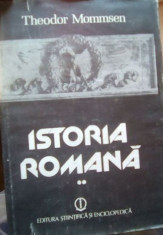 Istoria romana &amp;amp;#8211; Theodor Mommset foto