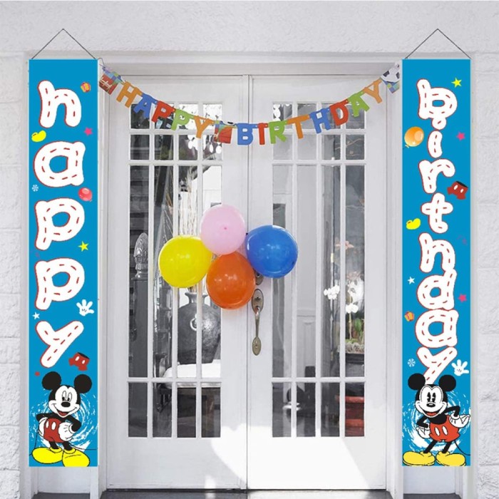 Bannere de aniversare Hpy, banner agățat pentru verandă Banner de la ...