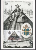 Germania 1987-Papa Ioan Paul al II-lea in vizită in R.F.G.Carte postala nescrisa, Stampilat