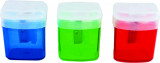 Ascutitoare Plastic Simpla Cu Container Plastic Artiglio - Culori Asortate