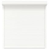 vidaXL Obturator rulant Manual Alb 140 x 150 cm Aluminiu și Poliuretan 42047061