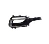 Grila bara protectie, spoiler Hyundai Santa Fe (Dm), 2016-, model: Version USA, montare fata, dreapta, cu laminat cromate; gauri proiectoare, RapidAu