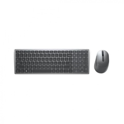 Kit tastatura si mouse Dell KM7120W, Wireless, Titan grey foto