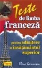 Teste de limba franceza pentru admiterea in invatamantul superior foto