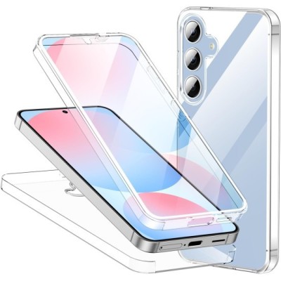 Husa fata plus spate 360 Alc Mobile compatibila cu Samsung Galaxy S24 FE foto