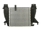 Intercooler Nissan Evalia, 04.2011-, motor 1.5 dci 66/81kw, diesel, cu/fara AC, aluminiu brazat/plastic, 210x202x62 mm,, Rapid