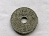 25 bani 1921 gaura 4 mm. 3