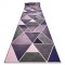 Traversa anti-alunecare TRIANGLE gumă violet, 80 cm