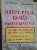 Constantin Bulai - Drept penal roman partea generala (Editia: 1996)