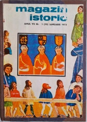 Set Magazin istoric 12 numere colegate 1973 foto