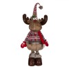 Figurină Decorativă Crăciun, Cerb, Picioare Extensibile, Haină Zakar, Fular Roșu, 108-150cm, Oem