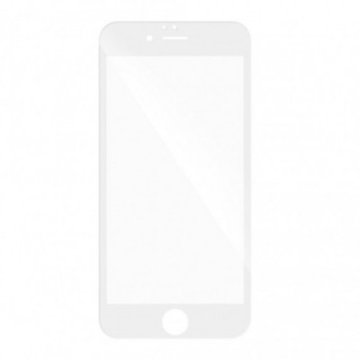 Folie Protectie Ecran iPhone X / XS / 11 Pro Tempered Glass 3D FullGlue Pro+ Alb foto