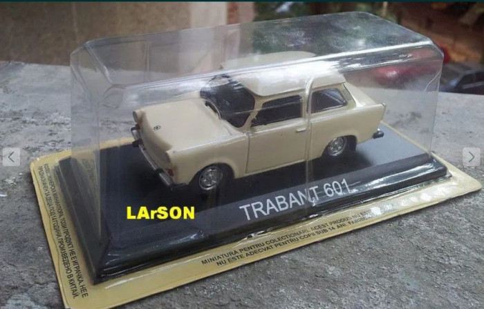 Macheta Trabant 601 1965 - IXO/DeAgostini Masini de Legenda 1/43