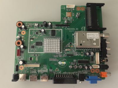 Main Board T.MSD309.3D 11112 Din Lumatron LCD-2211 Alimentare 12V foto