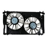 GMV radiator electroventilator Toyota Rav-4 (Xa30), 11.2005-2013, Motorizare 3, 5 V6 201kw Benzina, dimensiune 340/340mm; 2+2 pini, fara rezistormm,