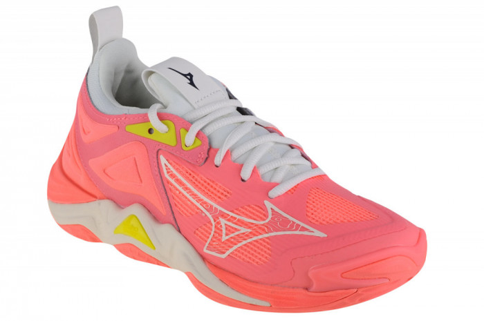 Pantofi de volei Mizuno Wave Momentum 3 V1GC231206 roșu