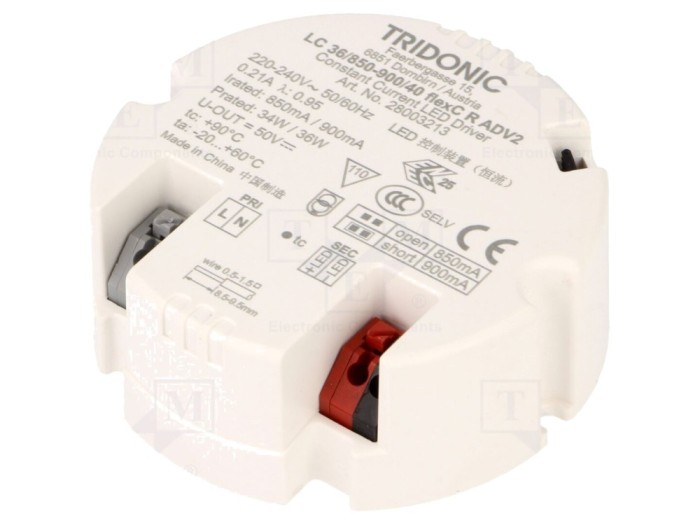 Alimentator LED 36W 24-40VDC