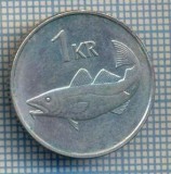 AX 298 MONEDA - ISLANDA - 1 KRONA -ANUL 1981 -STAREA CARE SE VEDE, Europa