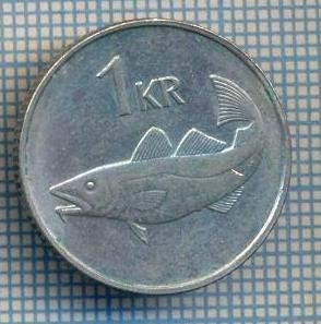 AX 298 MONEDA - ISLANDA - 1 KRONA -ANUL 1981 -STAREA CARE SE VEDE foto
