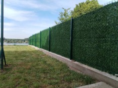 Plasa gard viu artificial, imitatie Gard Viu, plasa paravan verde 2m x 5m foto