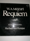 DISC / VINIL / - REQUIEM - MOZART -HERBERT VON KARAJAN - SUPRAPHON