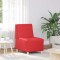 vidaXL Unitate Sofa Modulară Fără Brațe Roșu 55 x 74 x 82 cm 4108492