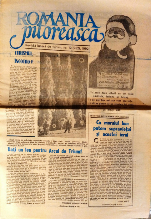 Reviste Romania Pitoreasca - 21 de numere din anii 1992, 1993, 1994