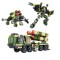 Set constructie 3 in 1 camion militar cu rachete 426 piese