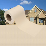 vidaXL Panouri Intimitate Grădină Crem 35x0.19m PVC (4 Bucăți) - Protecție Solară, Parav&acirc;nt, Gard