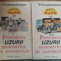 Prevenirea uzurii motoarelor de automobile 1, 2- V. Constantinescu
